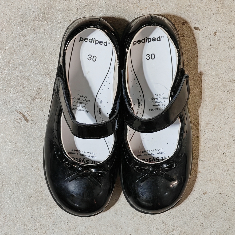 Pediped Black Kids Shoes